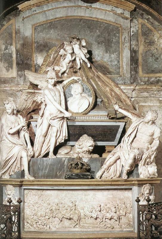 COLLINO, Filippo Tomb of Carlo Emanuele III dfg Sweden oil painting art